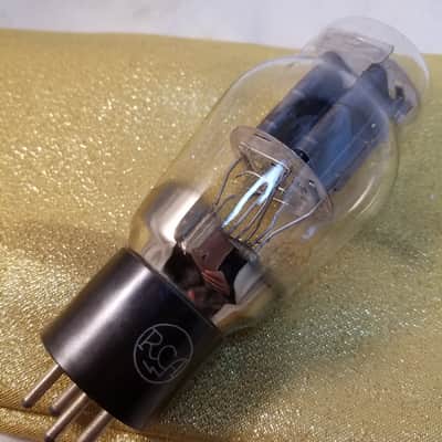 RCA 2% Tight Matched Pair (2) 2A3 AT1000 TESTED Vacuum Tubes black S plate hifi Power Triode 1936-1954 image 13