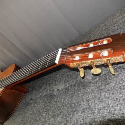 RARITY - MADE IN JAPAN 1977 - JUAN OROZCO 62F10 - RAMIREZ STYLE CLASSICAL CONCERT GUITAR - CEDAR/BRAZILIAN ROSEWOOD image 6