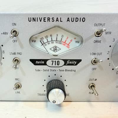 Universal Audio Audio 710 Twin-Finity Tube/Solid-State Mic Preamp DI - 2009 2009 image 3