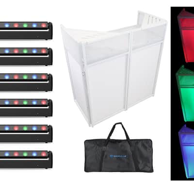 6) Chauvet DJ COLORband PiX-M ILS RGB LED Moving Strip Effect Wash Lights+Facade image 1