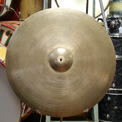 1950s A. Zildjian 26" Hollow Block Stamp Ride 4284g image 1