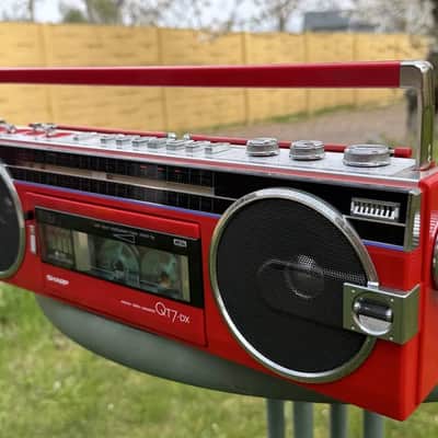SHARP QT-7DX(R) Rare Vintage Cassette Boombox Getto blaster Serviced Warranty image 13