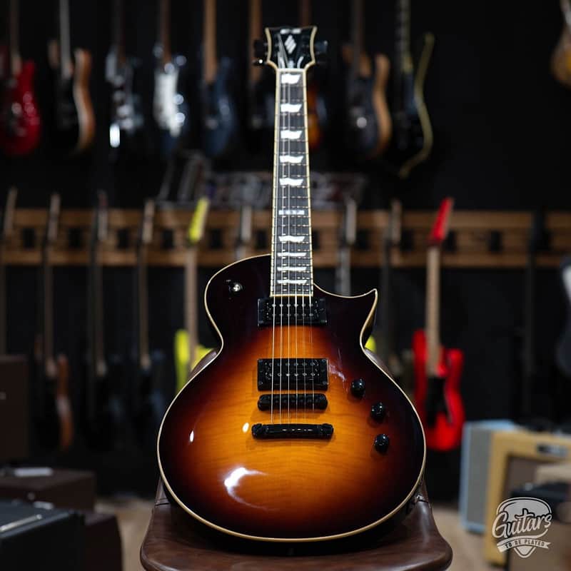 ESP E-II Eclipse Full Thickness Guitar w/ Case – Tobacco Sunburst (B-stock) image 1