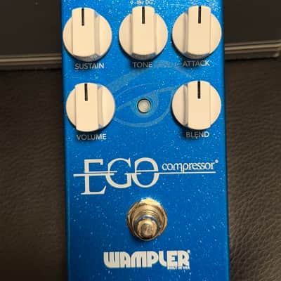 Wampler Ego Compressor V2 (Small Logo) 2010s - Blue image 7