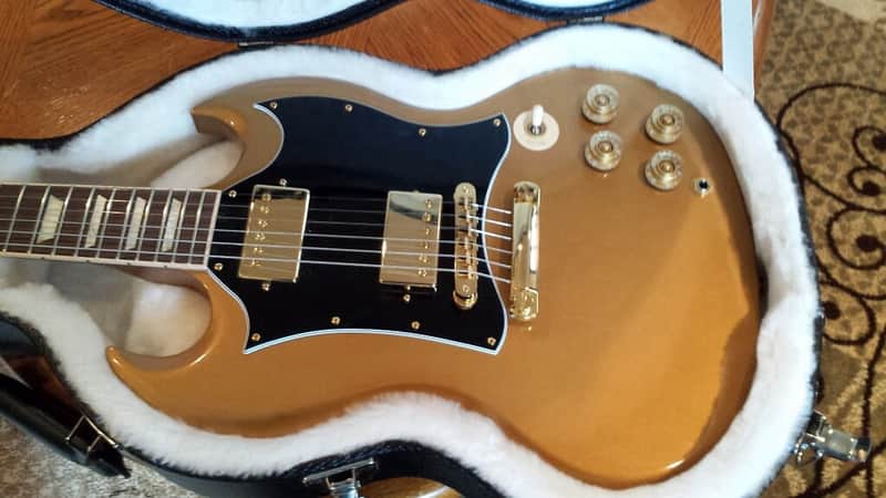 Gibson Limited Edition SG Standard 2011 Bullion Gold image 1