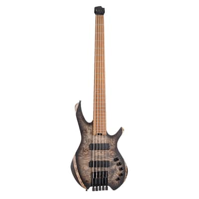 Cort Space 5 5-String Bass Guitar - Star Dust Black image 2