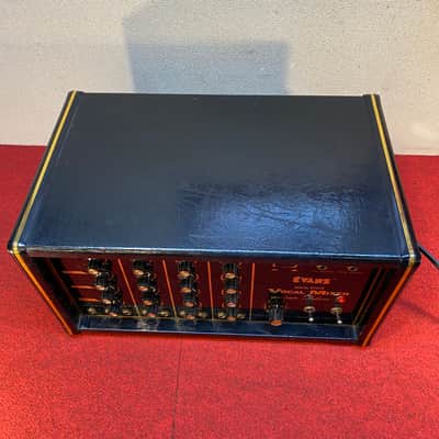1976-Evans MA-100 Deluxe Vocal Mixer with large reverb tank image 7