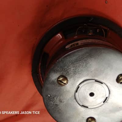 6.5" ALNICO SPEAKER FOUR OHMS 4 OHMS FENDER CHAMP UPGRADE HUGE 3 BRASS BOLT ALNICO CAN MOTOR LARGE VOICE COIL PMR SPEAKER image 6