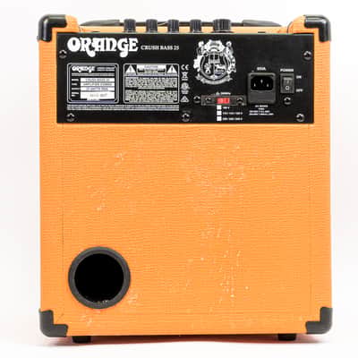 Orange Crush Bass 25 1x8 25W Bass Combo Amp Analog Practice Amplifier w/ Box image 5