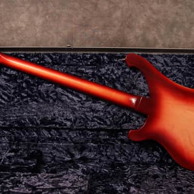 1998 Rickenbacker 4001 V63 - Fireglo - OHSC image 5