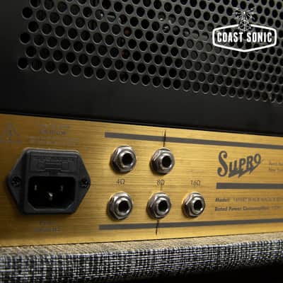 Supro 1696RTH Black Magick Reverb 25-Watt Guitar Amp Head image 7