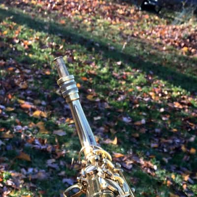 CONN GOLD PLATED ALTO STENBERG PORTRAIT RARE 1929 CHU BERRY FINISH 97% SAX SAXOPHONE ENGRAVING CRISP image 12