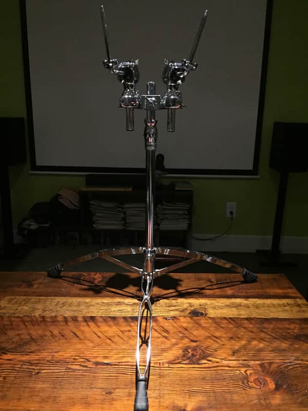 Mapex TS950A Clamp Mounted Double Heavy Duty Tom Stand image 1