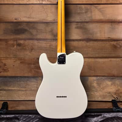 2026 Fender American Pro II Tele RW Olympic White w/case & upgrades image 14