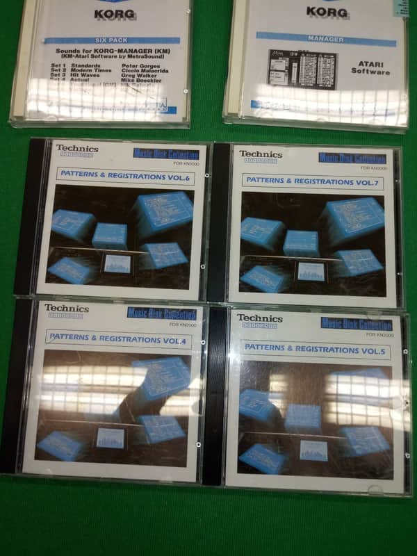 Technics  Korg Patterns & Registrations image 1