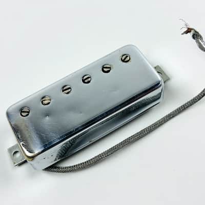 Gibson Vintage Mini Humbucker Patent Number Pickup. Late 60s–Early 70s - Chrome image 3