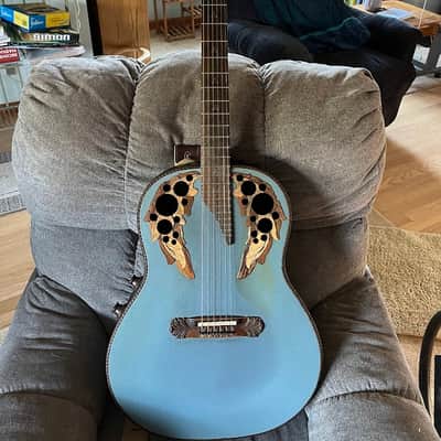 Ovation Adamas 1687-8 1981 - Blue Burst image 1