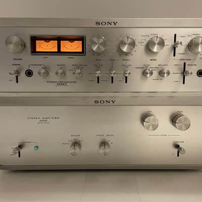 Sony - TA-2300F/TA-2000F - Pre/Power-Amplifier Set - Serviced (Cleaned) image 2