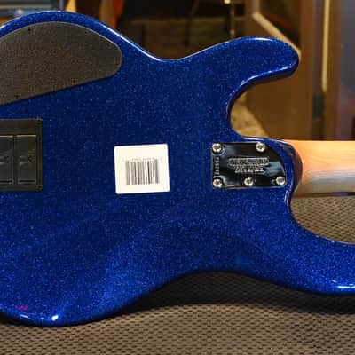 Ernie Ball Music Man Stingray Special HH Tectonic Blue Sparkle #0792 image 6