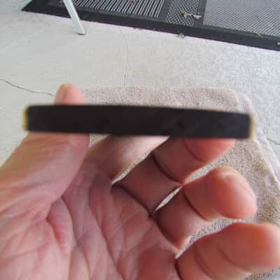 Vintage Rosewood Fingerboard Bound Solid Rosewood Fingerboard With Dot Inlay 25" Scale 1 11/16" Nut image 6