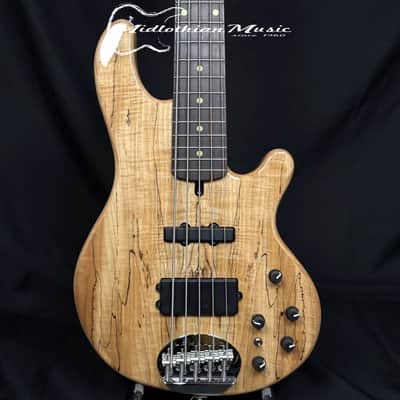 Lakland Skyline 55-02 Deluxe - 5-String Bass Guitar - Spalted Maple Gloss Finish (250806222) image 2