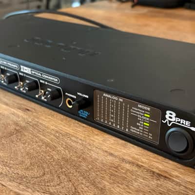 MOTU 8Pre Firewire Audio Interface 2000s - Black image 2