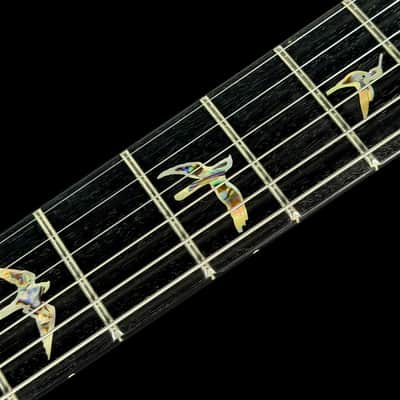 2018 Paul Reed Smith PRS Custom 24 Semi-Hollow Quilted 10 Top Wood Library ~ Trampas Green image 7