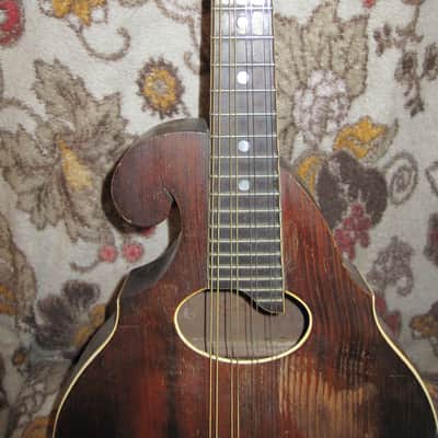 Regal F-Style Mandolin Reverse Scroll 2 point image 3