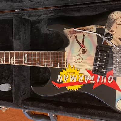 Kramer American Baretta II 1987 rare Knapp graphic - “Guitarman” image 4