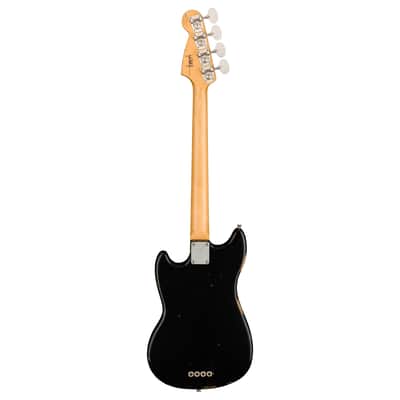Used Fender JMJ Road Worn Mustang Bass - Black image 8