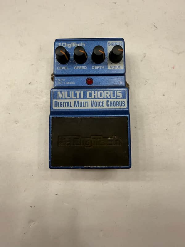 Digitech XMC X-Series Multi Voice Digital Stereo Chorus Guitar Effect Pedal image 1
