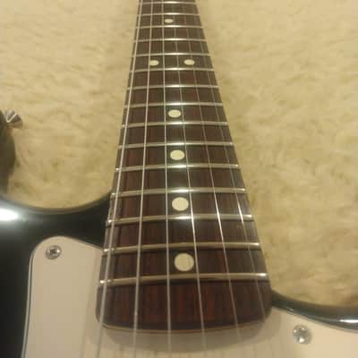 Fender 2005 MIM Stratocaster Standard 60th Anniversary HSS Black w/Padded Gig Bag image 6