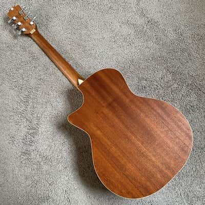 Luna 40 Inch Acoustic Guitar, Red Pine Top Body, Rosewood Fingerboard Neck image 11