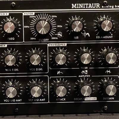 Moog Minitaur Rev2 TBP002 2012 - Present - Black