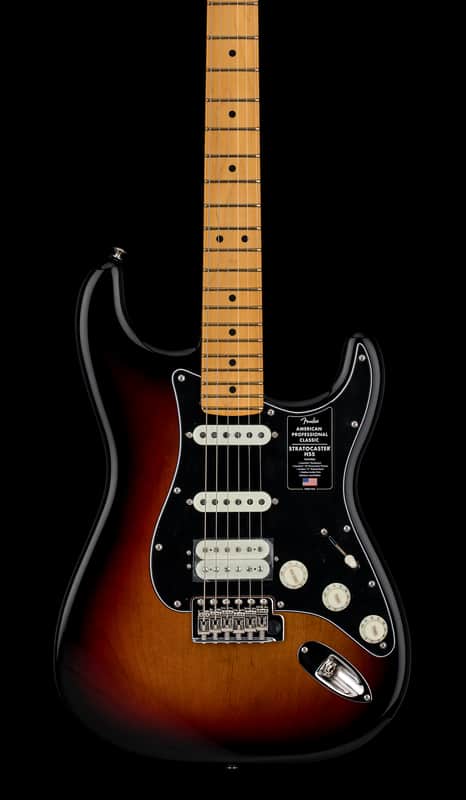 Fender American Professional Classic Stratocaster HSS - 3-Color Sunburst #91030 image 1