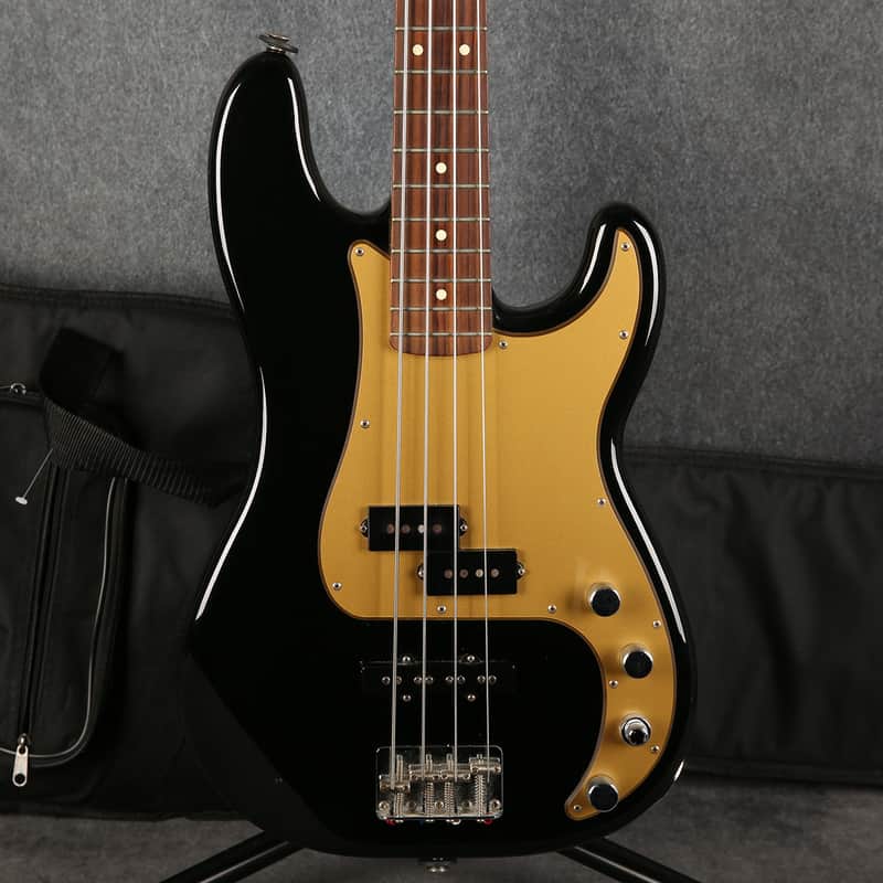 Fender Deluxe Active Precision Bass Special - Black - 2nd Hand image 1