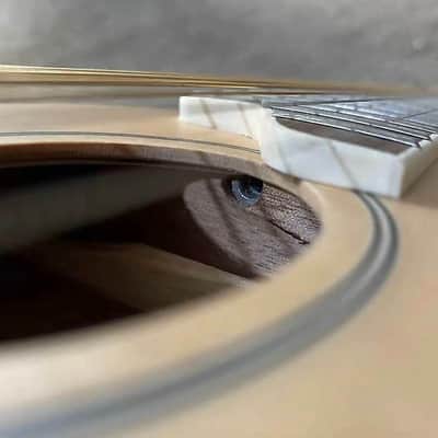 Washburn RO10TBL Rover Steel String Travel Acoustic Guitar 2010s - Trans Blue image 7