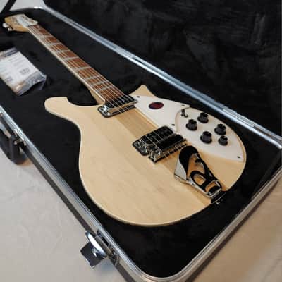 Rickenbacker 620 Maple Glo, Stereo, NEW Gotoh Tuners, Rosewood FB, HSC image 2