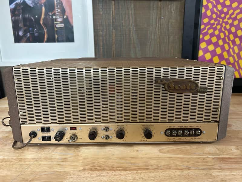 H.H. Scott 280 Mono Block Power Amplifier Just Serviced Fully Tested Excellent image 1