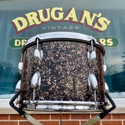 1960s Slingerland 8x12 Tom Drum Single Capri Pearl image 1
