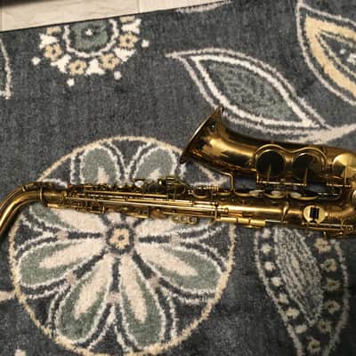 EXCELLENT KING 1945 ZEPHYR  SN2738XX ALTO SAXOPHONE ORIGINAL LAC. 3 RINGS TECH SERVICED READY TO PLAY DOUBLE SOCKET NECK SN MATCH KING CASE imagen 19