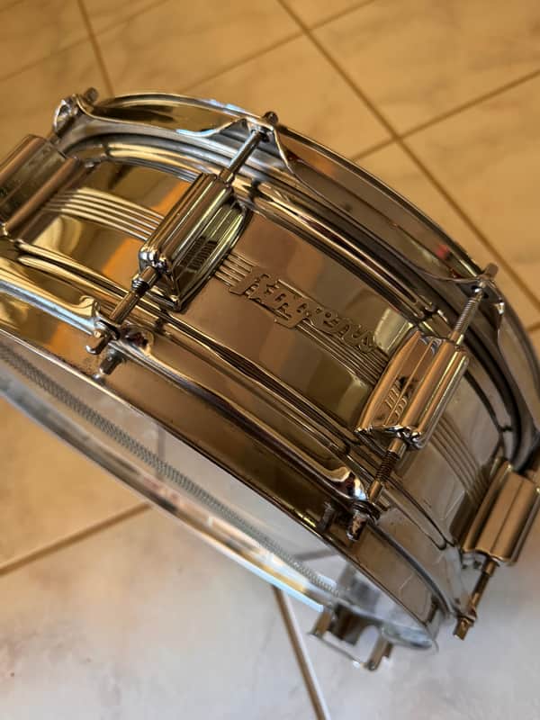 Rogers 7-line Snare Dynasonic 1960s - chrome image 1