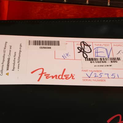 Fender American Vintage II 1961 Stratocaster Left-Hand Rosewood Fingerboard Olympic White V25751 image 14