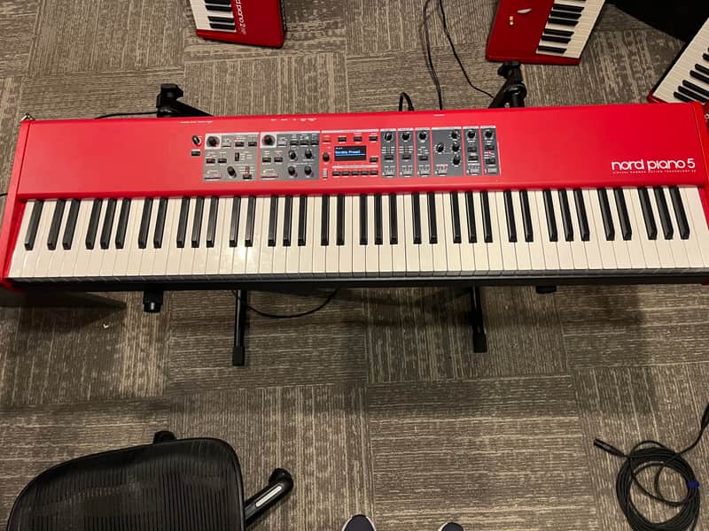Nord Piano 5 88-Key Digital Piano 2021 - Present - Red image 1