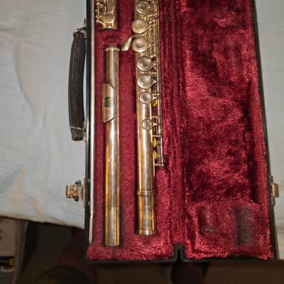 Yamaha YFL-211 Student Flute 1990s - Silver image 4