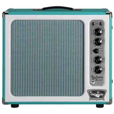 Tone King Falcon Grande Guitar Amplifier Combo 1x12 20 Watts Turquoise image 1