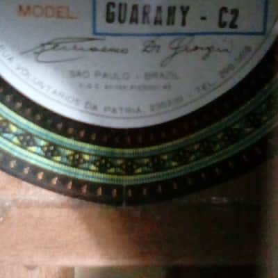Beautiful Rare DiGiorgio Brazilian Classical Guitar Guarany C2 1979 image 4