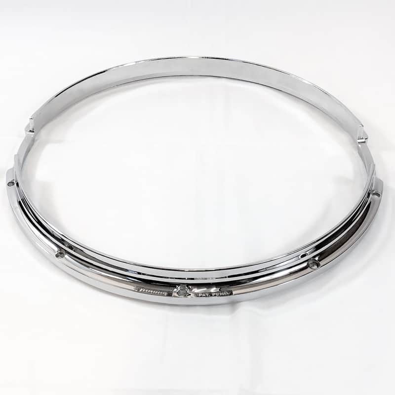 Ludwig No. 4154 15" Twin Channel Die-Cast 10-Lug Snare Side Hoop image 1
