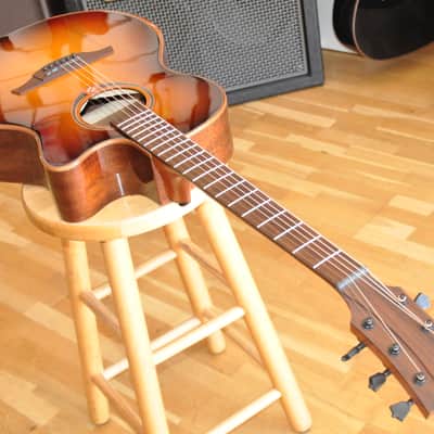 LAG Tramontane T118ABCE BRS Brown Sunburst / Bevel Special Edition / Auditorium Cutaway Electro / 2412LT22950 image 3