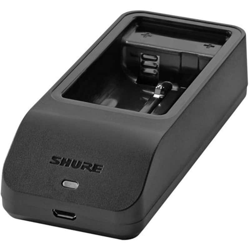Shure SBC100 USB Single Battery Charger for UR5, P9RA, P10R, QLX-D and ULX-D Digital Wireless Systems image 1